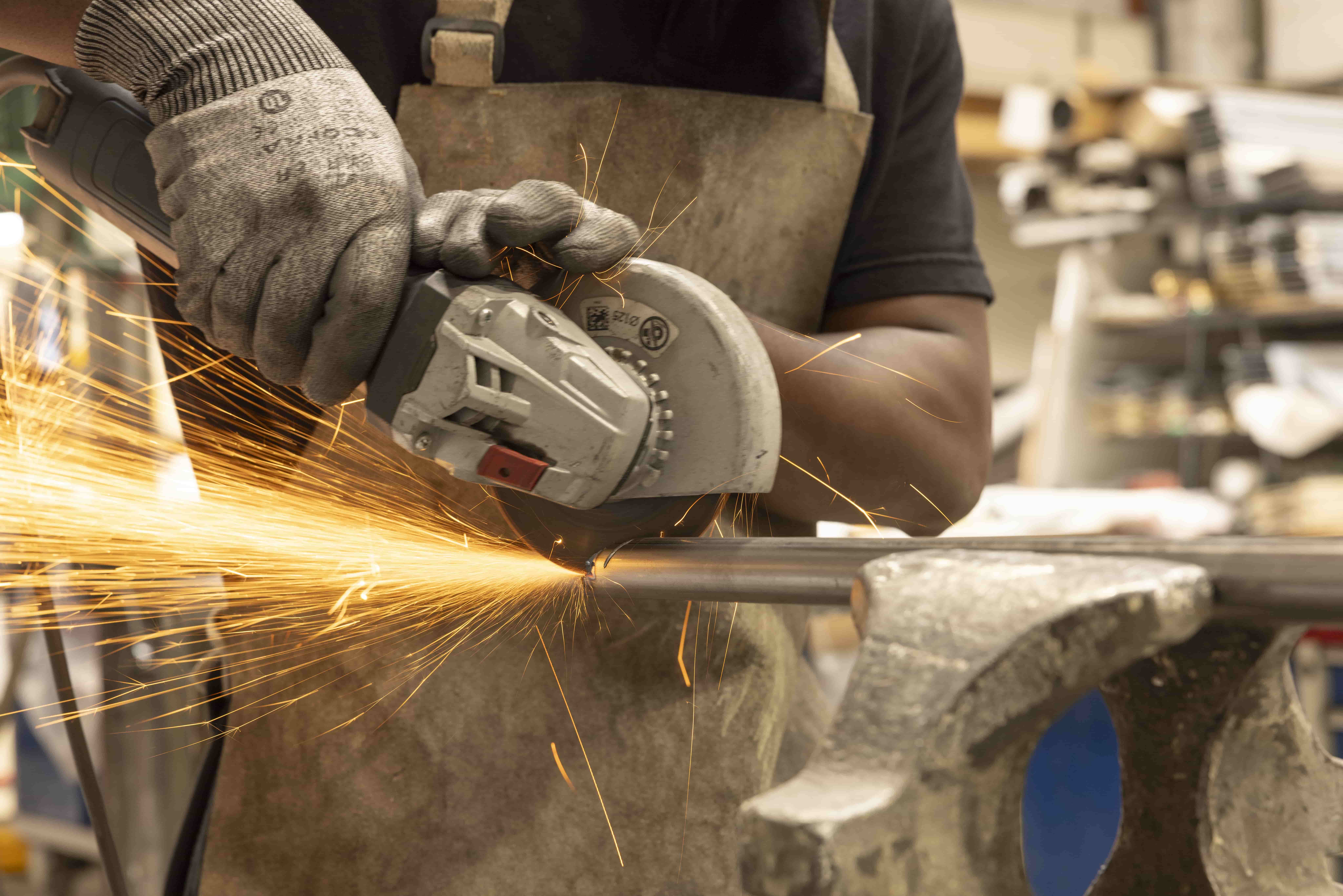 Soudure atelier Roussel Stores