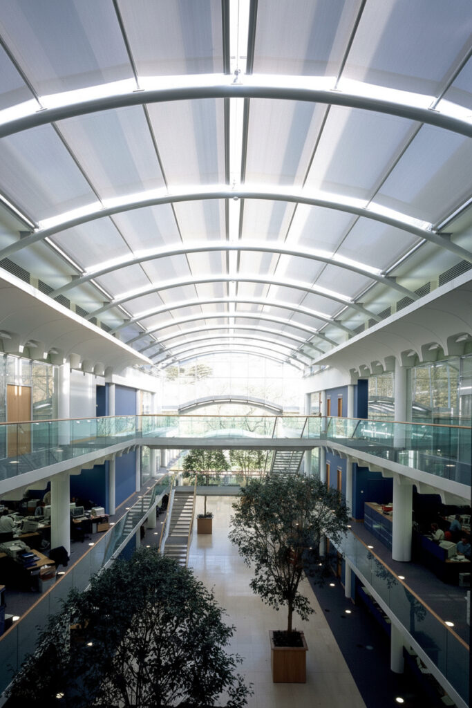 Vélum enroulable verrière