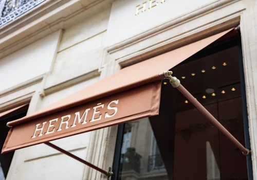 Store extérieur lambrequin Hermes